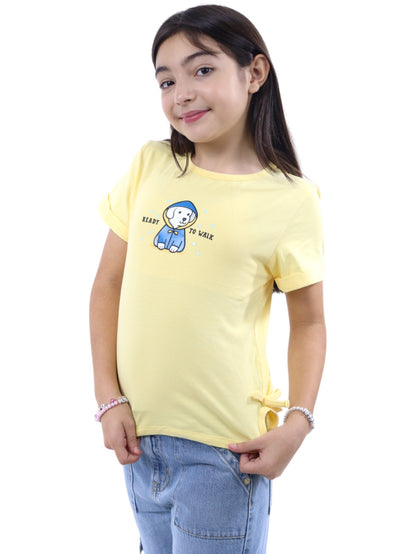 Playera manga corta