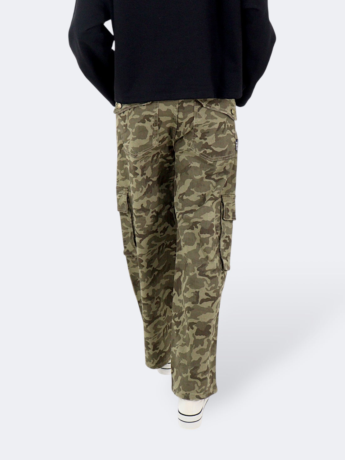 Jeans Baggy-Tiro Alto