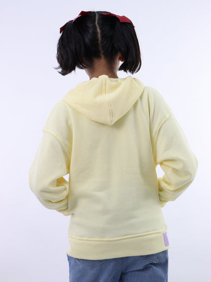 Sudadera con cremallera de color amarillo (NUEVA TEMPORADA)