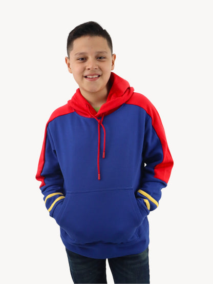 Sudadera cerrada de color combinado (NUEVA TEMPORADA)