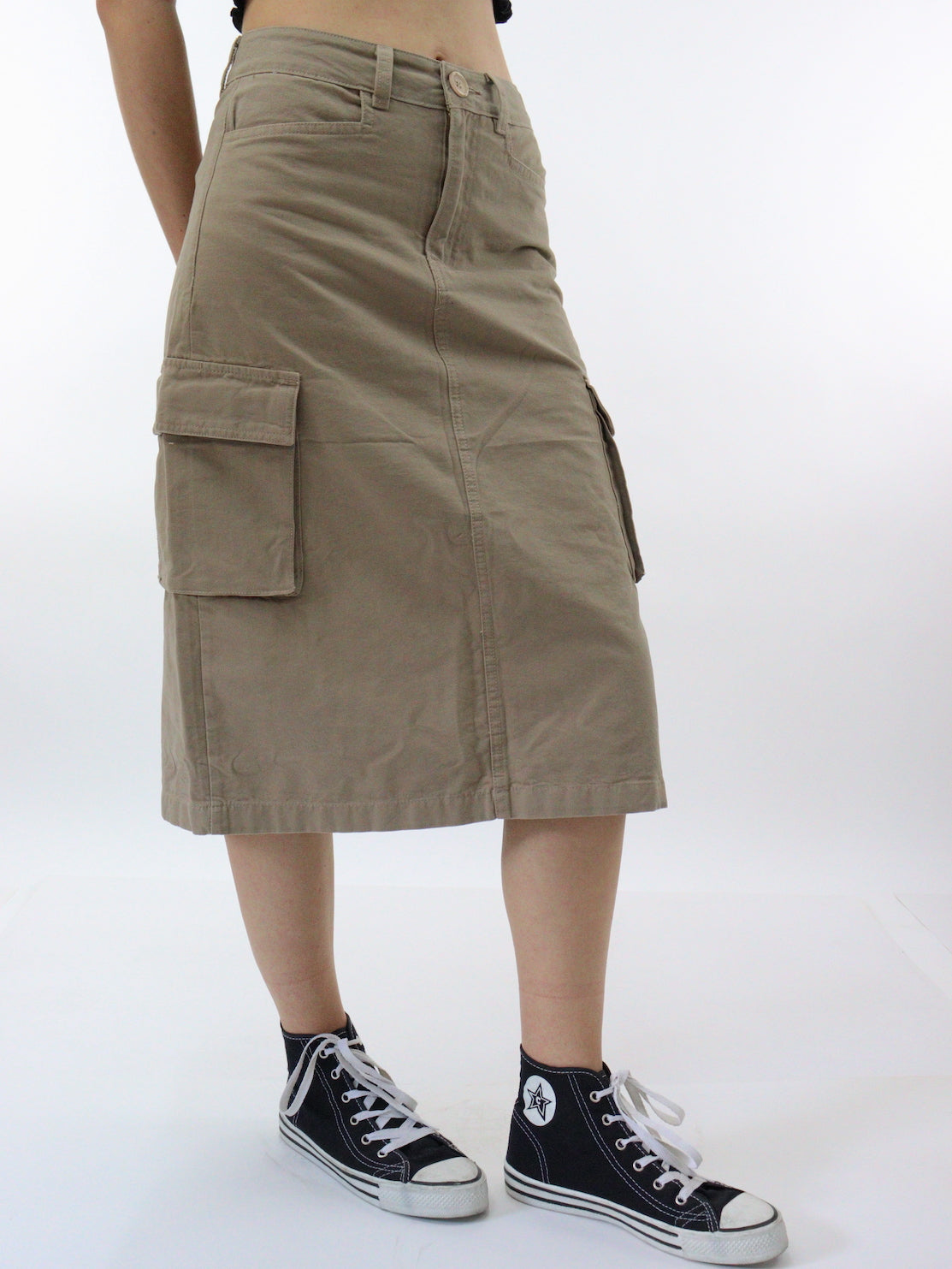 Falda cargo de color khaki (NUEVA TEMPORADA)