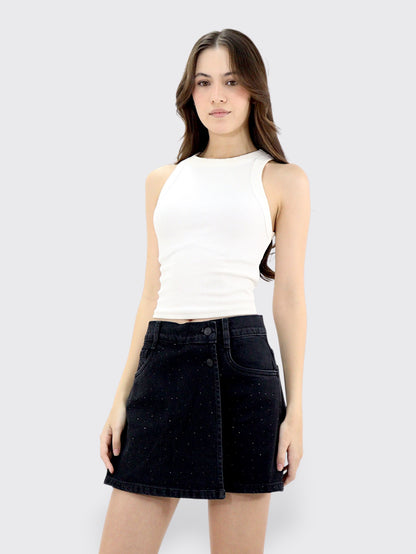 Short Falda Brillos