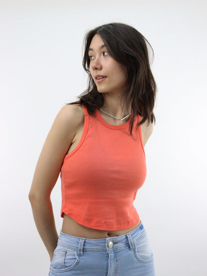 Playera tank de color naranja (NUEVA TEMPORADA)