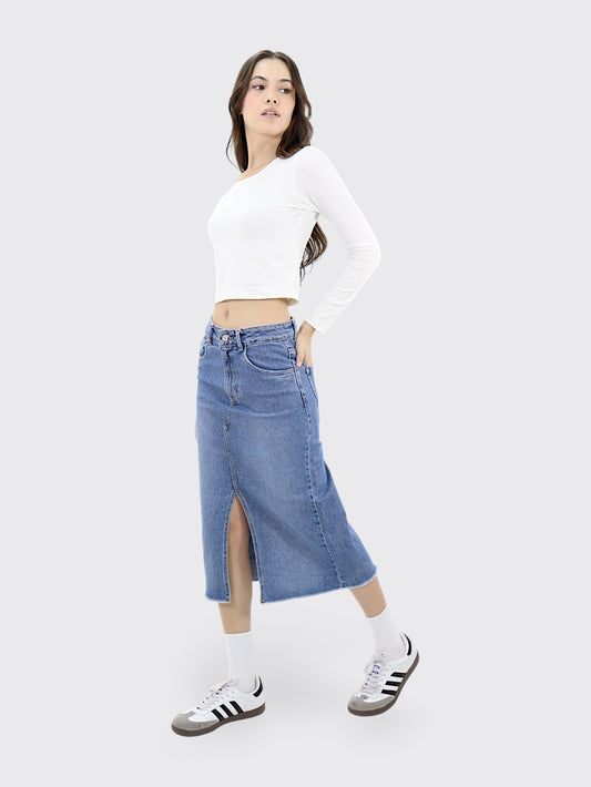 Falda Midi