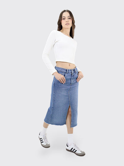 Falda Midi