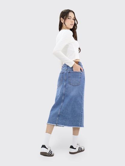 Falda Midi
