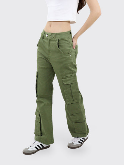 Pantalón Wide-Tiro Alto
