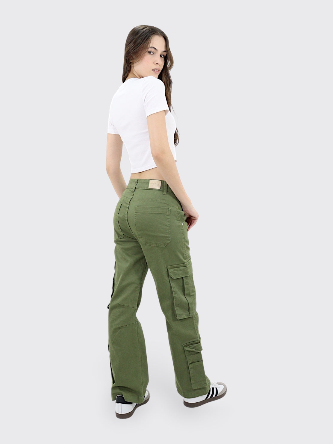 Pantalón Wide-Tiro Alto