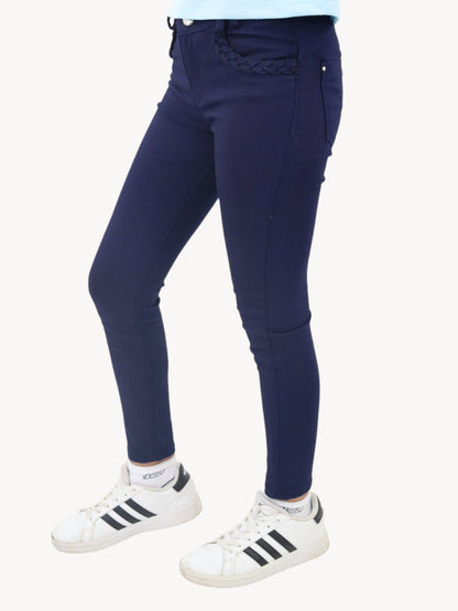 Jeans skinny de color azul marino (NUEVA TEMPORADA)