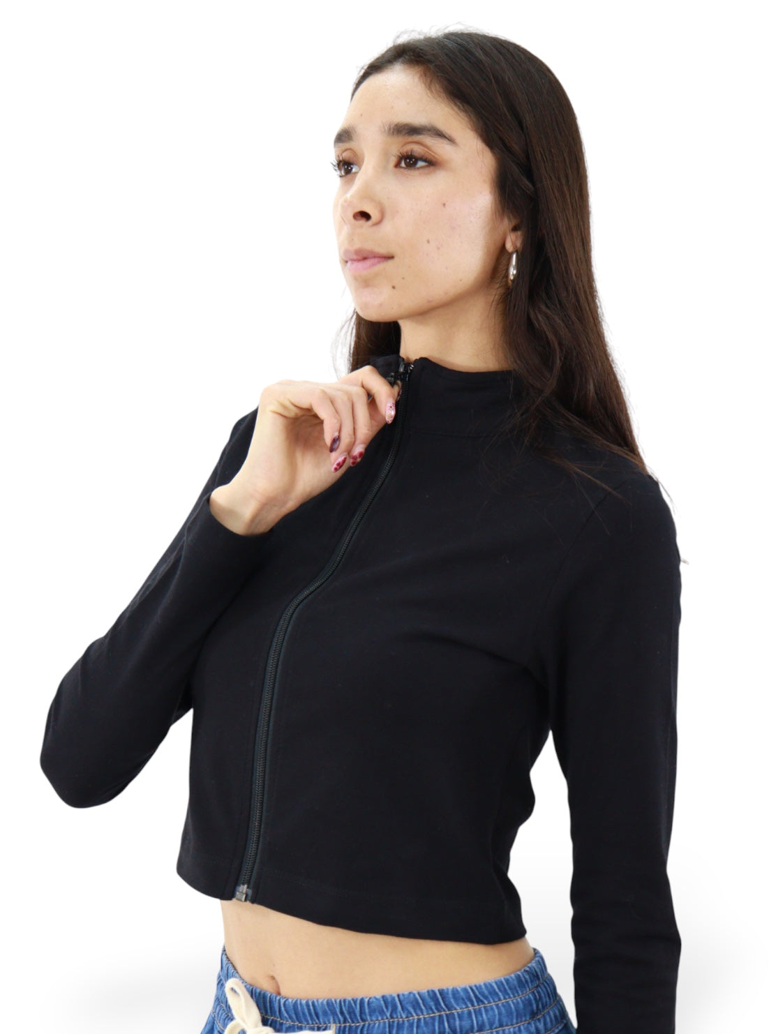 Sudadera Crop