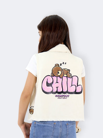 Chaleco Estampado