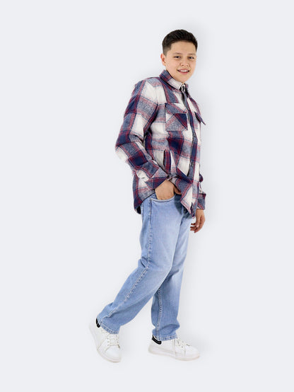 Sobrecamisa De Cuadros