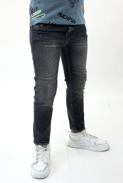 Jeans skinny de color gris oscuro (NUEVA TEMPORADA)