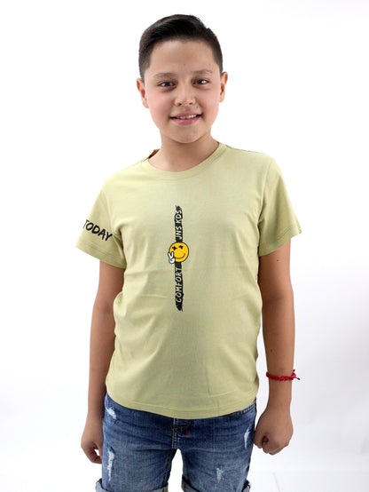 Playera smiley manga corta (NUEVA TEMPORADA)