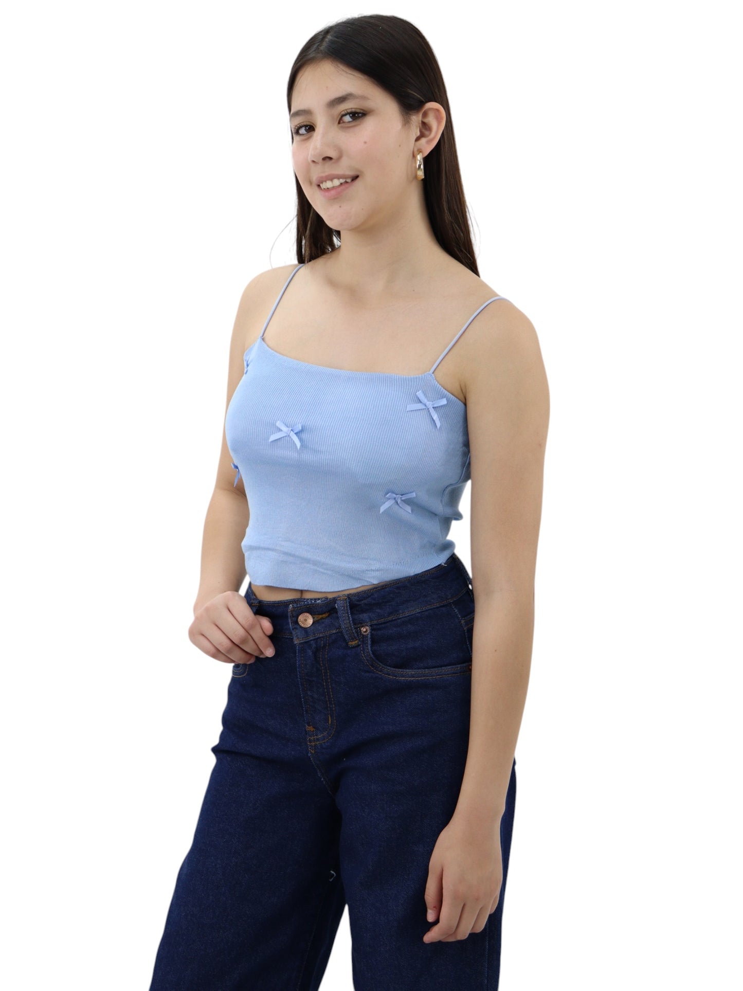 Blusa tank coquette