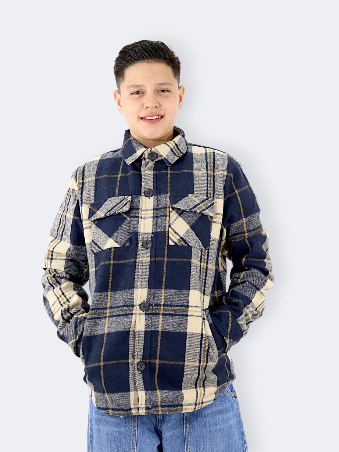 Sobrecamisa De Cuadros