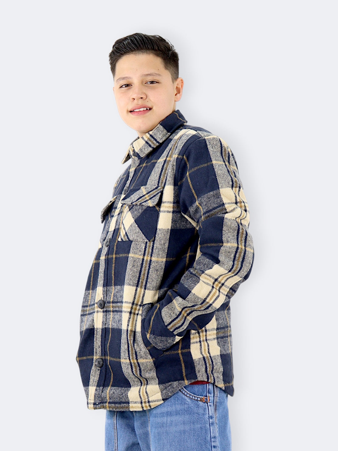 Sobrecamisa De Cuadros