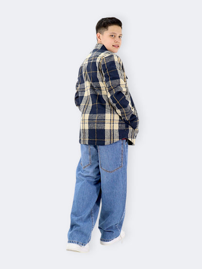 Sobrecamisa De Cuadros
