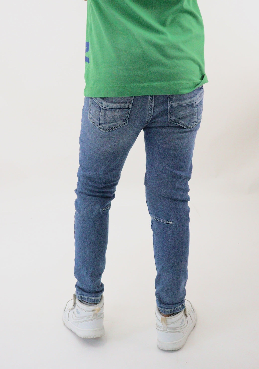 Jeans skinny de color azul medio (NUEVA TEMPORADA)