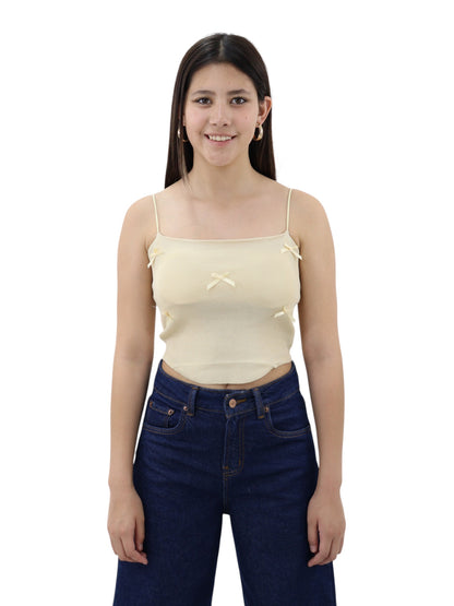 Blusa tank coquette