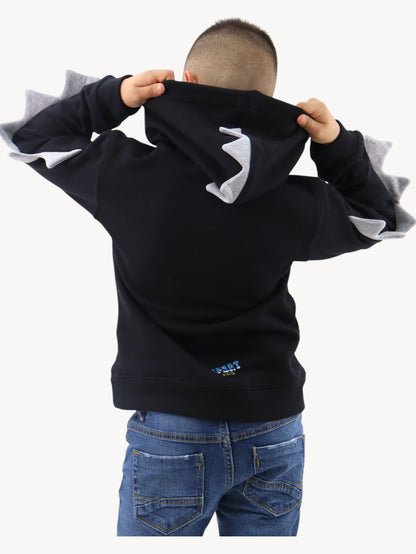 Sudadera con diseño de dinosaurio