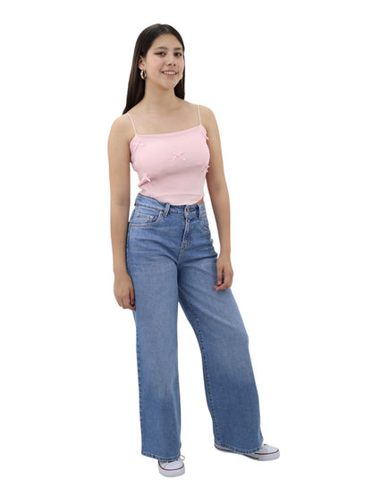 Blusa tank coquette