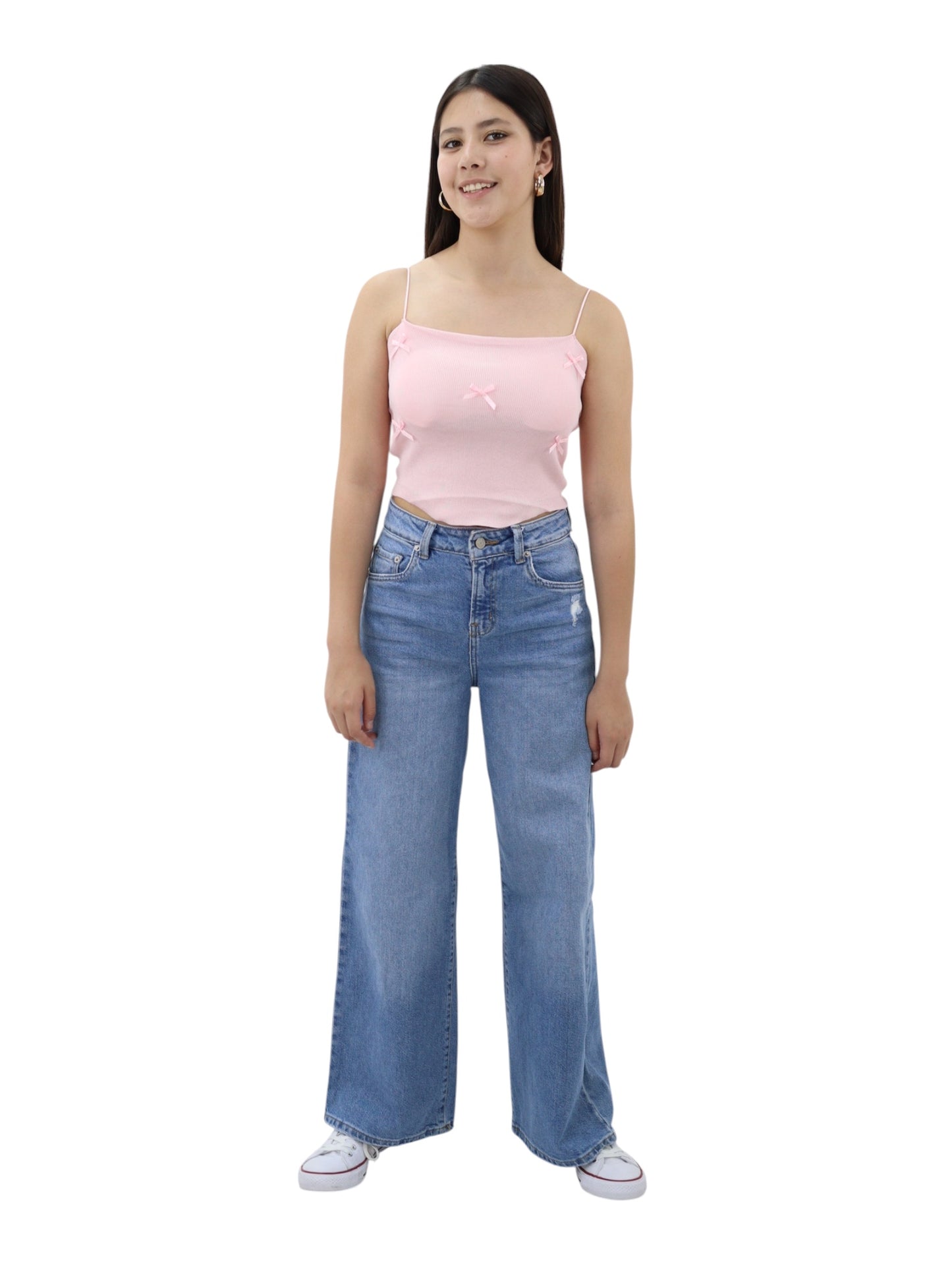 Blusa tank coquette