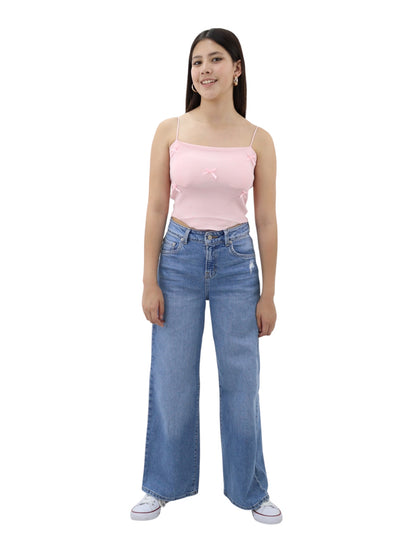 Blusa tank coquette