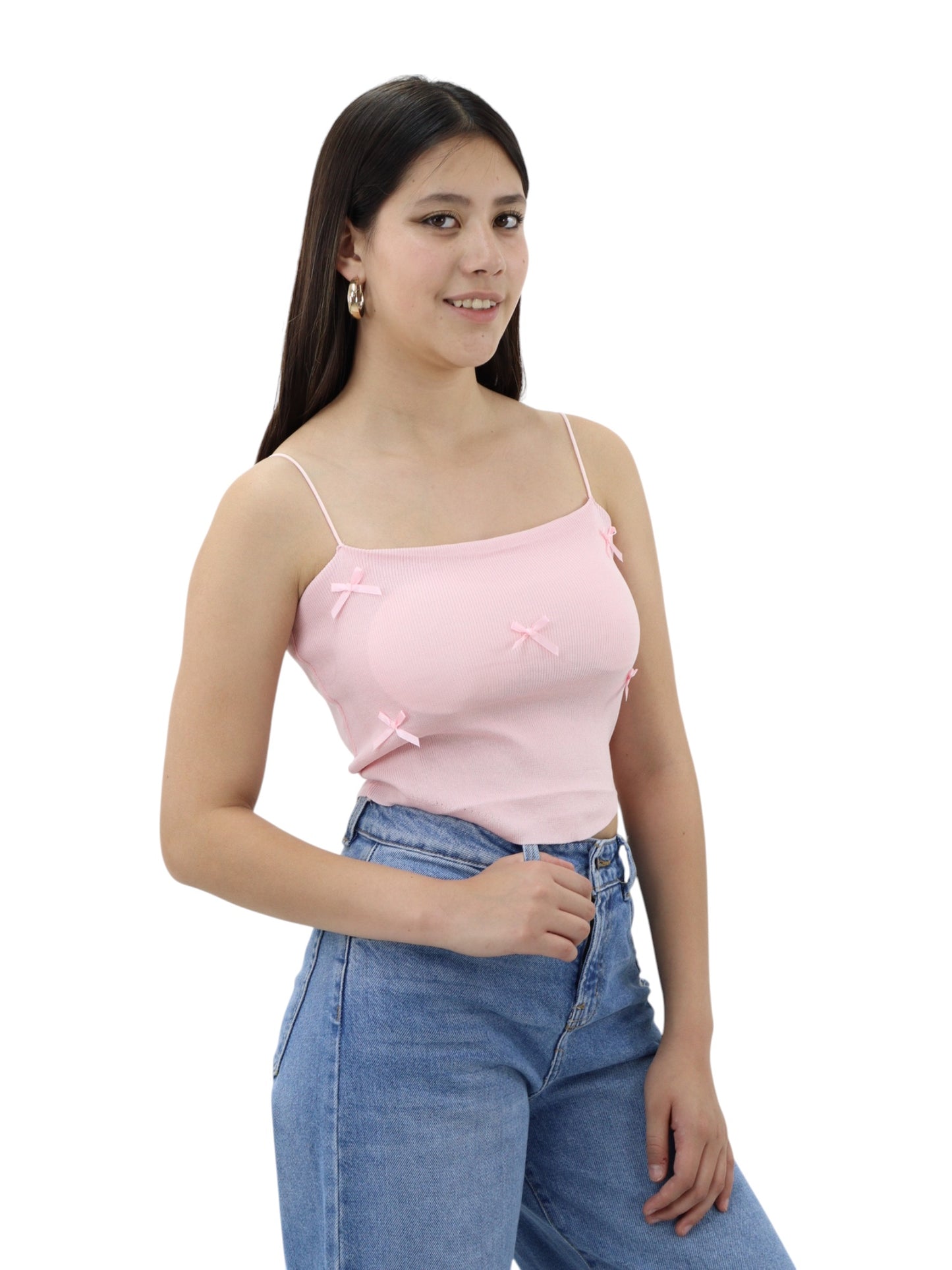 Blusa tank coquette