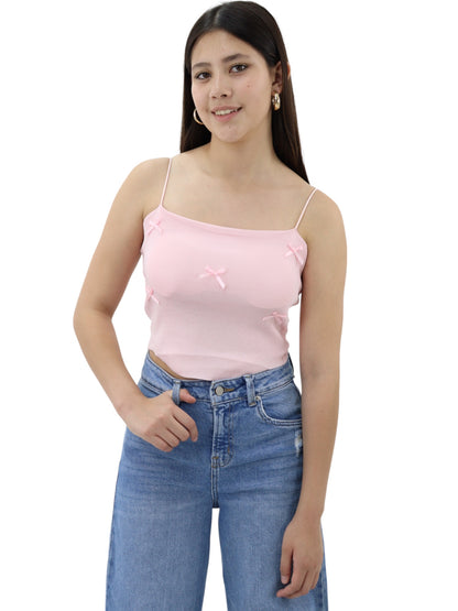 Blusa tank coquette