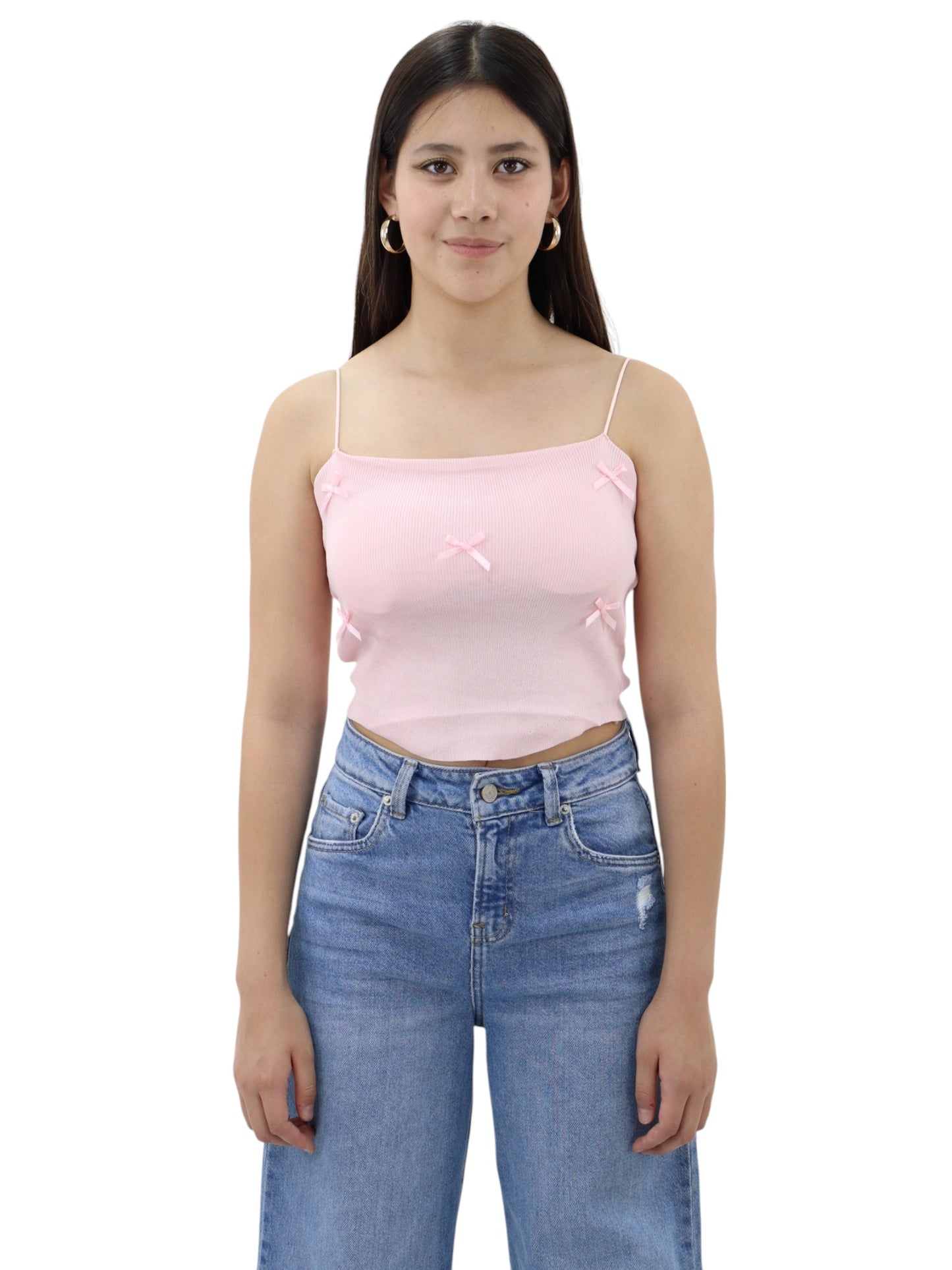 Blusa tank coquette