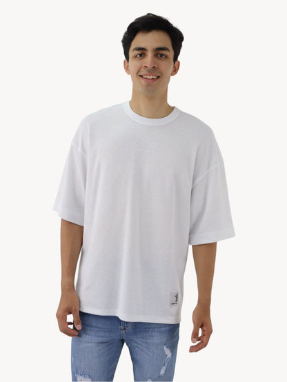 Playera oversize de color blanco (NUEVA TEMPORADA)