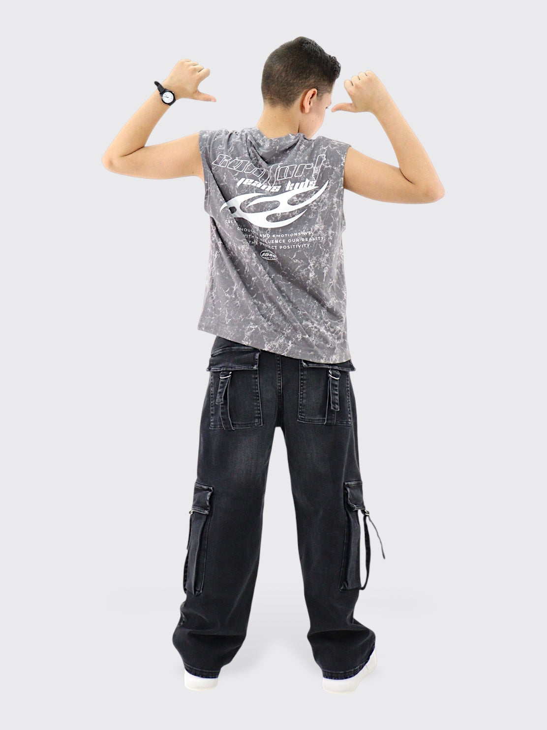 Playera Sisada Boxy