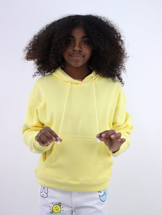 Sudadera con capucha de color amarillo (NUEVA TEMPORADA)