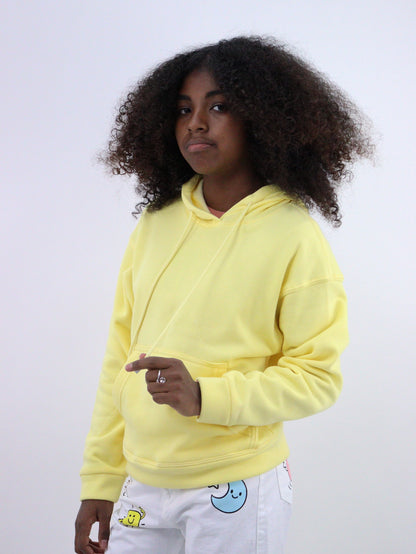 Sudadera con capucha de color amarillo (NUEVA TEMPORADA)