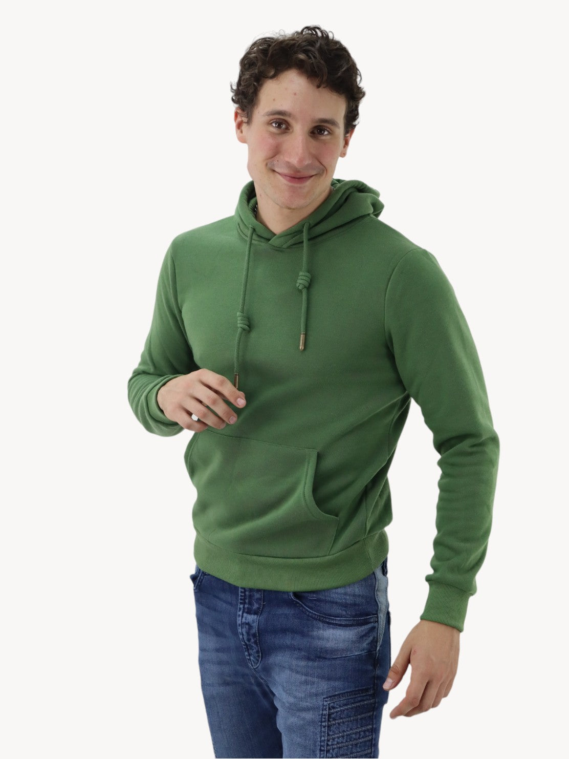 Hoodie unisex verde militar (NUEVA TEMPORADA)