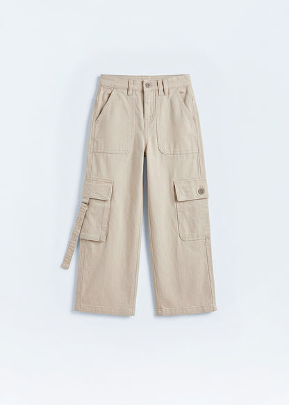 Pantalón Wide Cargo