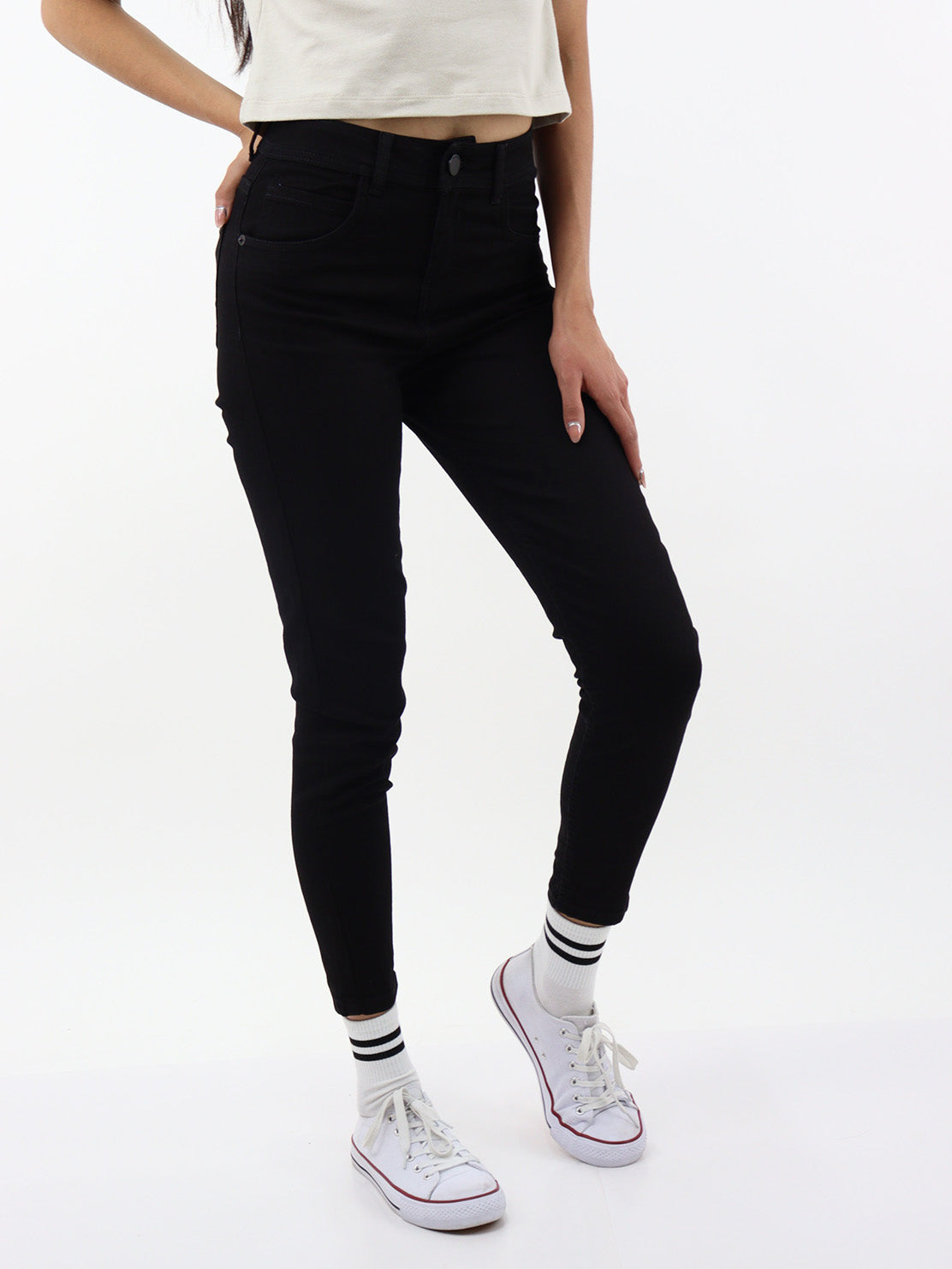 Jeans skinny negro