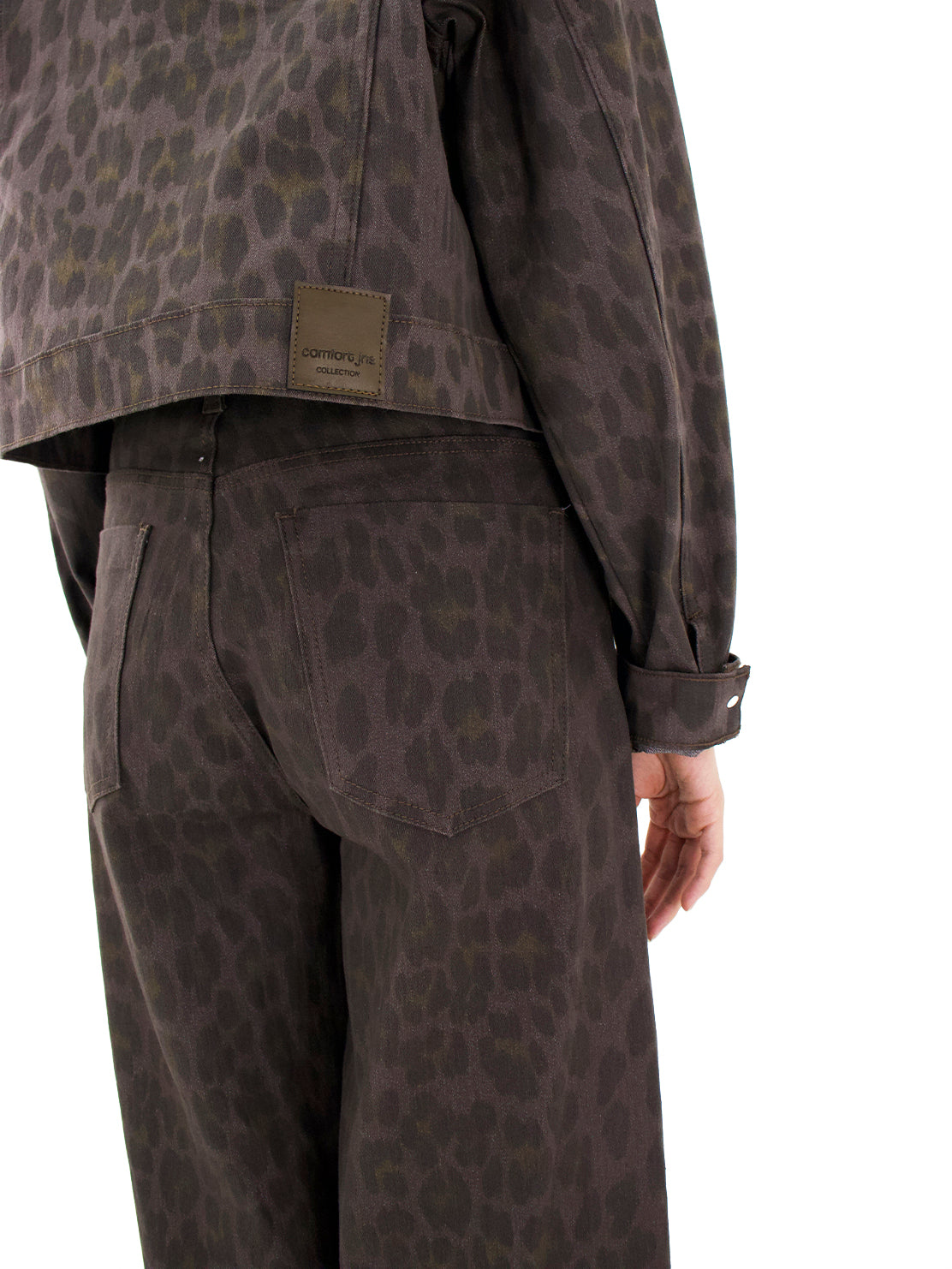 Pantalón Animal Print Super Wide
