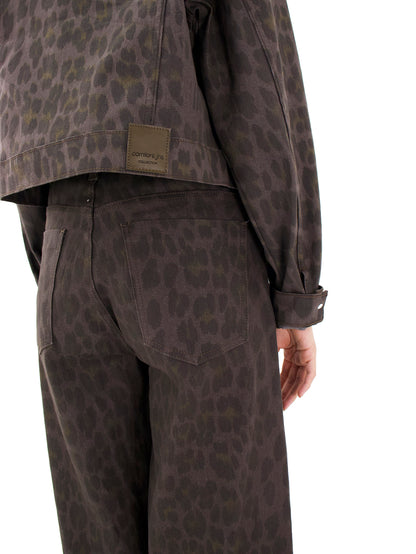 Pantalón Animal Print Super Wide