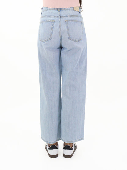Jeans Wide-Tiro Alto