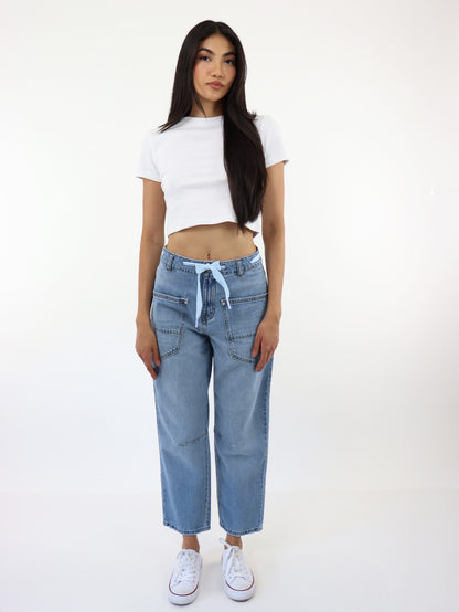 Jeans mom clasic