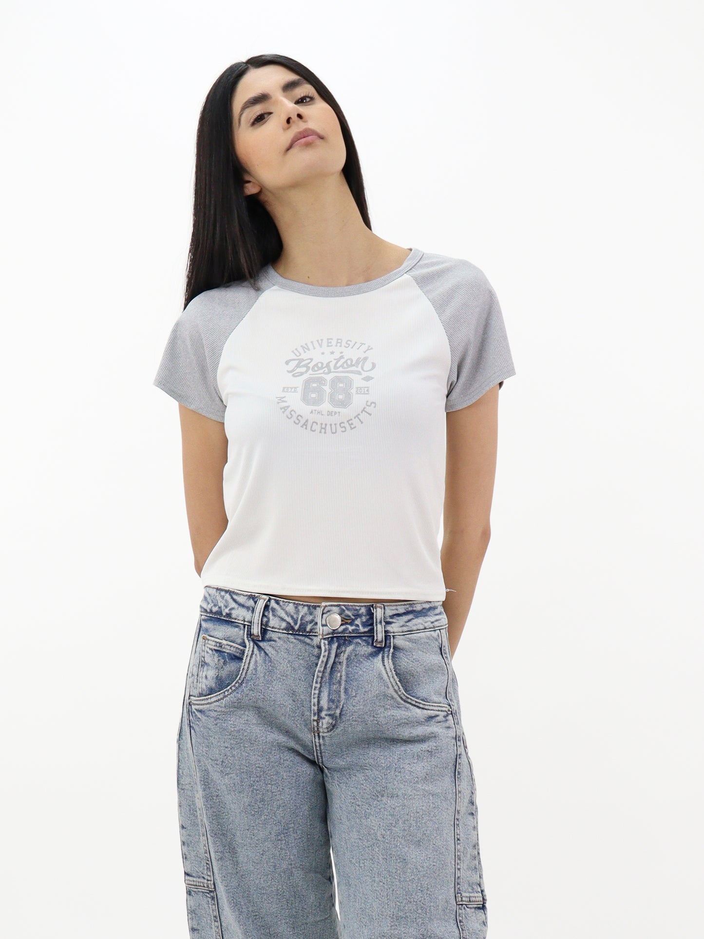 Playera Raglán