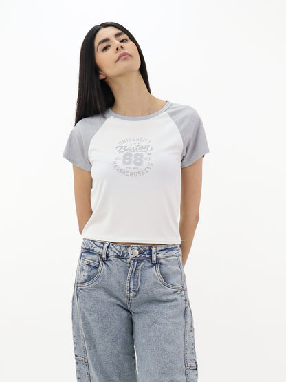 Playera Raglán