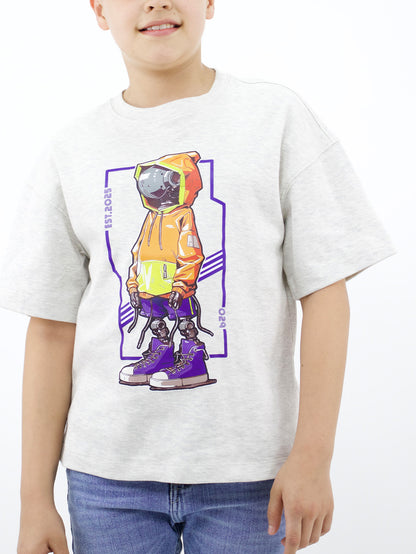 Playera manga corta