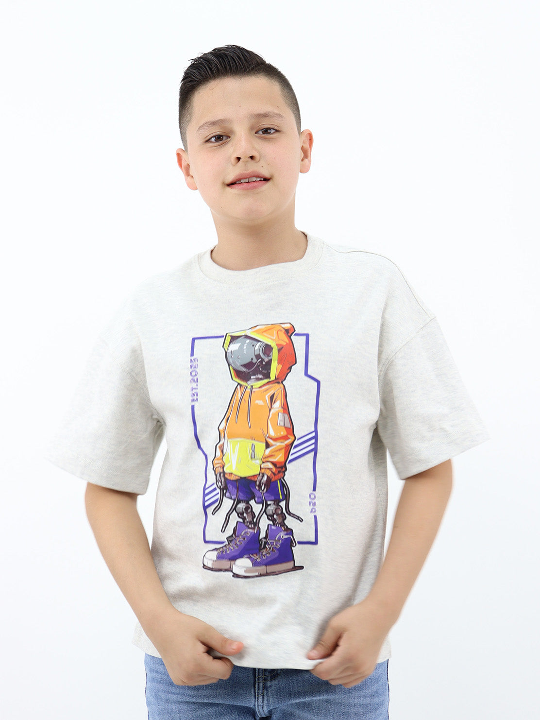 Playera manga corta