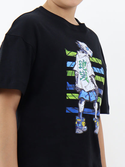 Playera manga corta