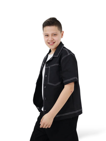 Camisa Boxy Fit