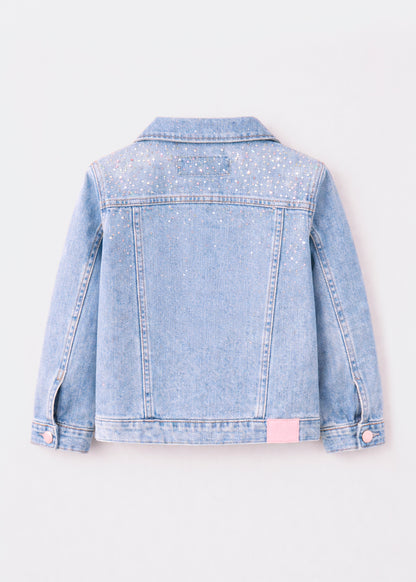 Chamarra Denim Brillos